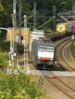 TX Logistik 189 281 with a freighttrain in Elten, Germany 11-09-2013.
