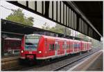 . 426 double unit is waiting for passengers in the main station of Trier on October 5th, 2013.