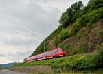 . A 442 unit is running on the Mosel track between Lf and Kattenes in June 20th, 2014.