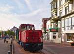 . The Schma Diesel engine  Berlin  photographed in the station of Borkum (Nordseebad) on October 8th, 2014.