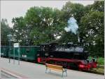 The RBB steam engine 99 4802-7 taken in Binz (LB) on September 22nd, 2011.