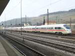 Here is standing an ICE called  Berlin  in Wrzburg main station on April 4th 2013.