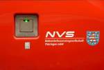 The logo from the NVS, June 23th 2013. Nuremberg main station.