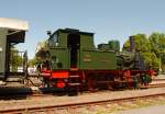 Germans steam locomotive  waldbrl  of the railway museum Dieringhausen stands on 06.02.2011 at the station wiehl.