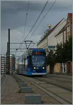 A Rostock Tram by the Market PLace.
19.09.2012