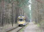 The Woltersdorfer Straenbahn is using this historical vehicles, built in the 60s in GDR.