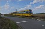 On the Fildern: An SSB train on line U6 will soon reach Echterdigen.

Aug 29, 2022