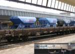 Goods wagons Wagon Typ Res 686 number 31 80 3936 210-4 in Rotterdam CS 11-08-2010.