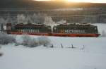 Two Hectorrail locomotives with ...  Gilbert Angermann 11.09.2009