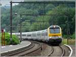 I 11 The IC 535 Oostende - Eupen is running through the station of Nessonvaux on July 12th, 2008.