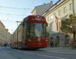 Innsbruck A new tram in Innsbruck. 
05.11.2009