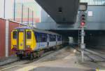 NIR 87686 is going out of the Belfast Central Station to Larne.