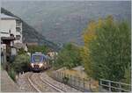 A FS Treniatlia MD Aln 501  Minuetto  on the way from Ivrea to Aosta by Donnas. 

21.09.2022