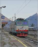 The FS Trenitalia E 652 110 in Domodossola.