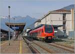 The FS Trenitalia BUM BTR 831 003 in Aosta on the way to Torino Porta Nuova.