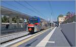 The FS Trenitalia ETR 104 125  POP  is the Regio Service 23519 23519 from Barletta to Fasano. Ths train makes a stop in Poligano a Mare. 

22.04.2023