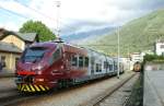 The new ETR 245 in Tirano.