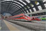 The FS Trenitalia ETR 400 042 in Milano Centrale.