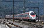 A Trenitalia ETR 610 on the way to the North in Giubianso.