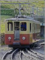 jb-jungfraubahn JB BDhe 2/4 202 photographed at Kleine Scheidegg on July 30th, 2008.
