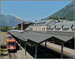 The station of Chamonix ...  De Rond Hans und Jeanny 08.01.2010