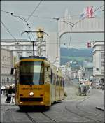 View on Hauptplatz at Linz on September 14th, 2010.  ...