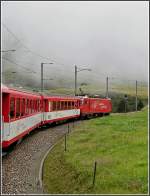 locomotives A MGB local train is running near N�tschen on August 7th, 2007.