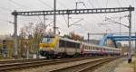. 3014 is heading the IR 113 Liers - Luxembourg Ctiy in Ettelbrck on November 6th, 2014.