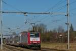. 4008 is heading the IR 3739 Troisvierges - Luxembourg City in Schieren on March 1st, 2013.