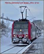 We wish a merry Christmas and a happy New Year to all users and visitors of rail-pictures.com. Hans and Jeanny 