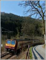 Z 2017 is running between Merkholtz and Kautenbach on April 3rd, 2012.