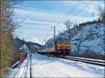 The RE 3761 Luxembourg City - Troisvierges pictured between Maulusmhle and Cinqfontaines on February 9th, 2013.
