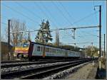 Z 2015 is leaving the station of Ettelbrck on April 17th, 2010.
