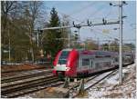 . Z 2211 is running between Schieren and Ettelbrck on March 25th, 2013.