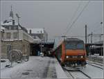 Luxembourg City 26149 is heading the IC 91 from Luxembourg City to Basel on December 21st, 2009.