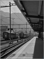 main-line Black and White impression from The 'little red'
Landquart, 01.12.2011