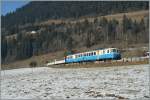 mob-montreux-berner-oberland-bahn MOB ABDe 8/8 with a local train on the way to Zweisimmen by Ch�teau d'Oex.
23.01.2011