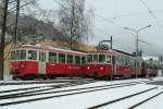 mvr-cev BDeh 2/4 N� 74 and 73 in Blonay. 
02.01.2010