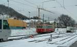 mvr-cev A local train from the Les Pl�iades is arriving in Blonay.
02.01.2010