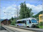 mvr-cev The CEV BDe 4/2 n� 71 'Astro Pleiades by Claude Nicolier' in Blonay. 
12.06.2011