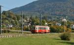 mvr-cev The old Beh 2/4 N� 73 by Ch�teau d'Hauteville. 
18.10.2011
