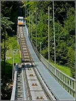 nb-niesen-bahn The track of Niesen Bahn photographed on July 29th, 2008.