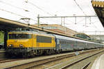On 18 October 2005 NS 1828 still was an NS Reizigers loco and arrived at 's-Hertogenbosch with a pilgrims' train.