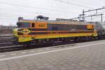 RRF's 4401 enters Amersfoort with a tank train on 19 February 2023.