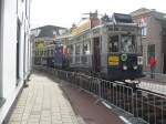 Tramcar NZH A327 at Katwijk during a Festival, 25/08/2015.