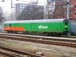 ex-DB Wagon from the BAM rail maintenance company in Rotterdam CS 27-01-2010.