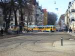 Norrkoping Tram nr 67 S�der Tull 2010 - 03 - 20. 