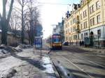 Norrkoping Tram nr 24 Centralbadet 2010 - 03 - 20. 