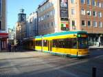 Norrkoping Tram nr 31 Drottninggatan 2010 - 03 - 20. 