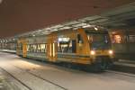 odeg-ostdeutsche-eisenbahn-gesellschaft ODEG VT 650.74 on 9.1.2010 at Berlin-Lichtenberg.